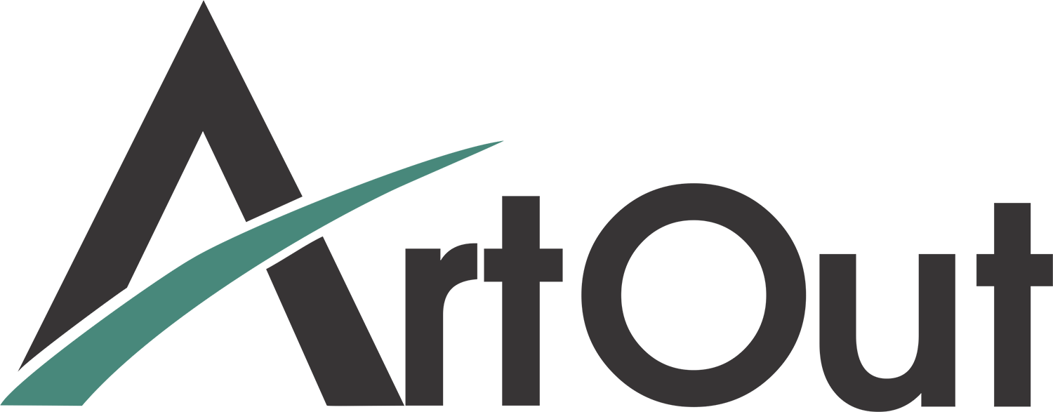 Logo Art Out negru