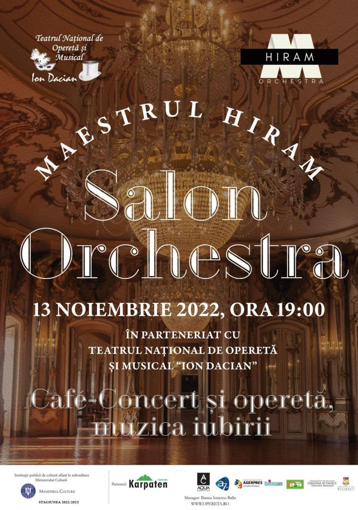 handicapped marketing Blossom Café-concert și operetă, muzica iubirii – Teatrul Național de Operetă și  Musical Ion Dacian