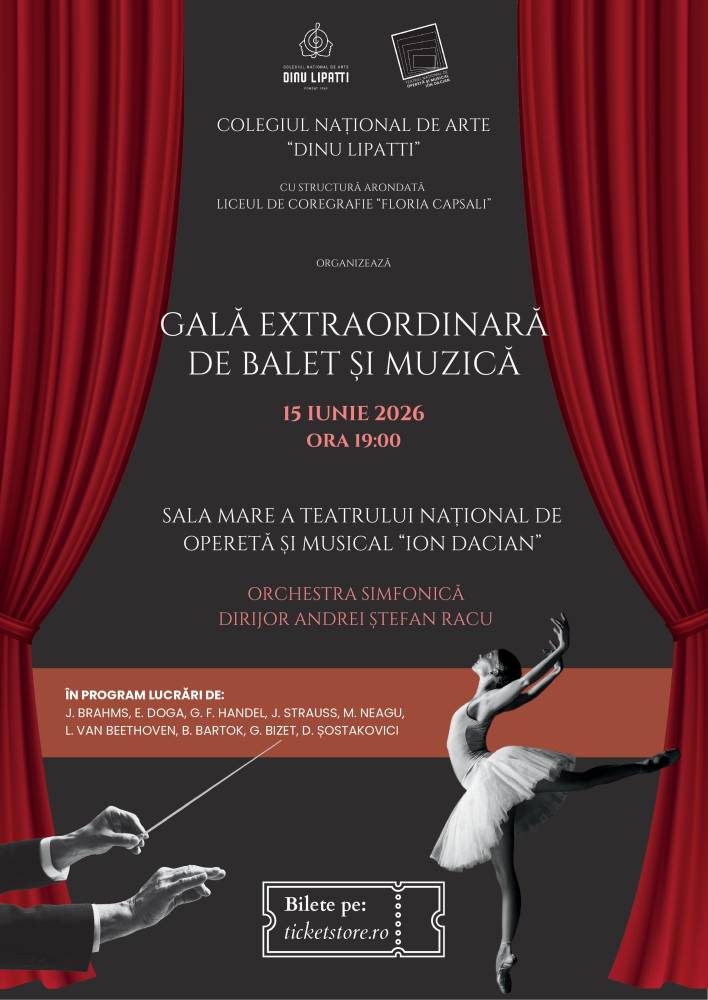 GALA EXTRAORDINARA DE BALET SI MUZICA